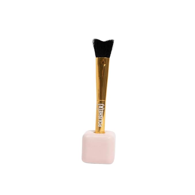 Polishe(r) Lash Cleansing Brush by SoCal Beauty - Ultra-Soft Synthetic Bristles for Gentle Lash Line Cleaning, Pairs Perfectly with Keep It Squeaky Cleanser-VivaGrace Women