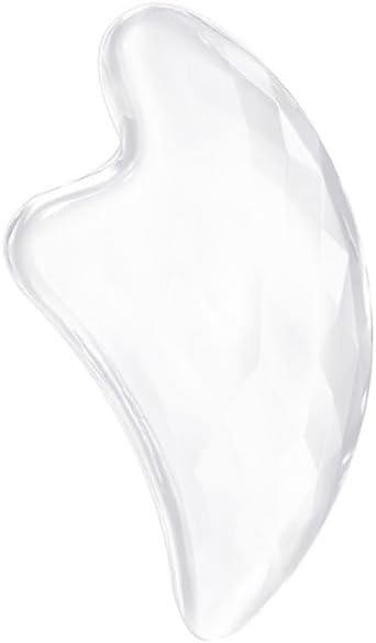 Gua Sha Facial Tools Transparent Natural Resin Face Massage Tool for Body Gua Sha Lymphatic Drainage Massager Fascia Blaster Cellulite Remove Skin Care, Relieve Muscle Tension and Jawline Sculpting-VivaGrace Women