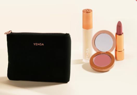 YENSA Yosemite Cosmetics SuperOils Lipstick and Blush Set in Nude-VivaGrace Women