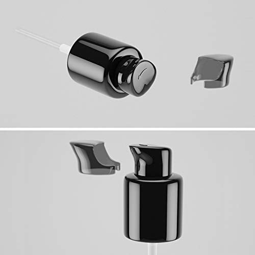 Chris.W 2Pack Foundation Pump for MAC Studio Fix Fluid Foundation(Black)-VivaGrace Women