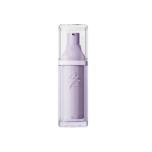 ZEESEA Purple Illuminating Face Primer for Brighten, Base Skin Color Correcting Primer for Poreless, Makeup Application & Hydrating Tinted Glow, Cruelty-Free Long Lasting Power Grip Formula, 1.06 Oz-VivaGrace Women
