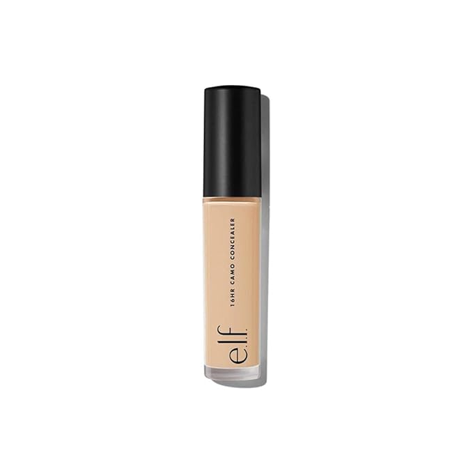 e.l.f. 16HR Camo Concealer, Full Coverage & Highly Pigmented, Matte Finish, Tan Neutral, 0.203 Fl Oz (6mL)-VivaGrace Women