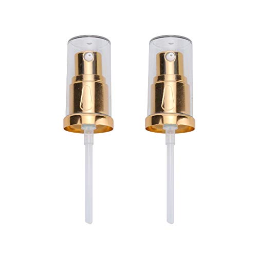 2pcs Replacement Pump for Foundation Bottle Compatible with Both Double Wear and Mac(Gold Color)-VivaGrace Women