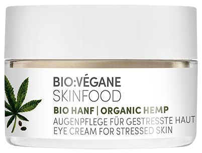 SKINFOOD Organic Hemp Eye Cream For Stressed Skin 0.5 oz (15 ml)-VivaGrace Women