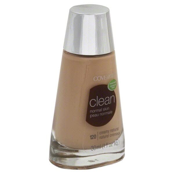COVERGIRL Clean Makeup Foundation Creamy Natural 120, 1 oz (packaging may vary)-VivaGrace Women