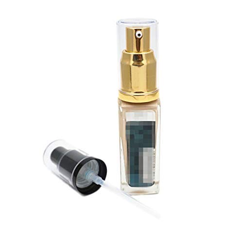 2Pack Foundation Pump Compatible with Maybelline Fit Me Liquid Foundation Makeup (Gold+Black)-VivaGrace Women