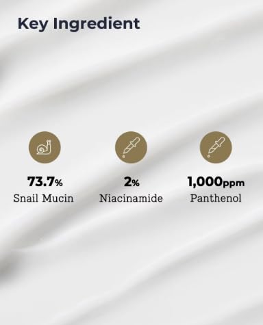 Tristar Advanced Snail Peptide Eye Cream, Anti-Wrinkle, Anti-Aging, Dark Circle Removing, Brightening Night Cream, 73.7% Snail Mucin - 30ml / 1FL Oz – 1 Count-VivaGrace Women