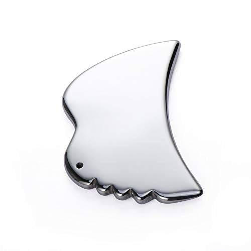 Terahertz Stone Gua Sha Scraping Tools Lymphatic Drainage Massager Facial Energy Beauty Myofascial Release Tool Linfatic Drainage-VivaGrace Women