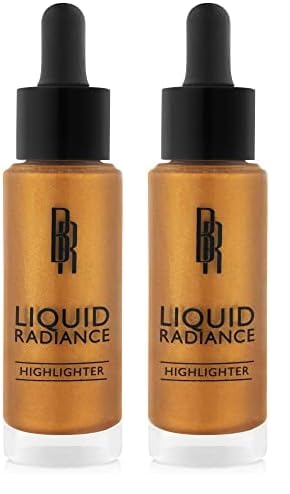 Black Radiance Liquid Radiance Highlighter, Gold Dust, 1 Ounce (Pack of 2)-VivaGrace Women