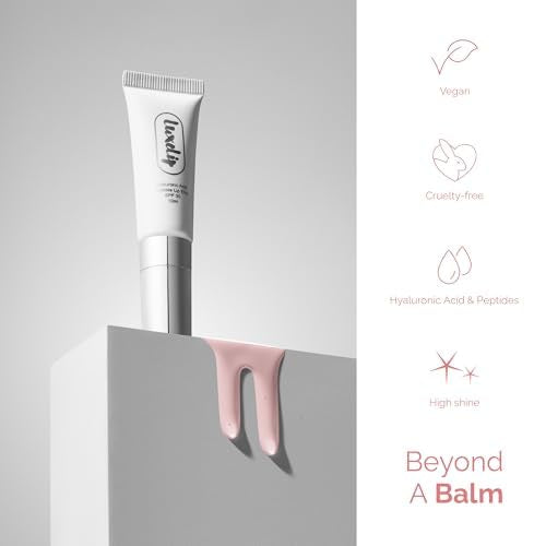 Tinted Lip Balm Elixir for OIder Women, Hydrating Vegan Lip Care with Sheer Color & Moisturizing Glow – Non-Sticky Nourishing, Lip Plumping Treatment for Soft, Smooth Lips (Strawberry 10ml)-VivaGrace Women