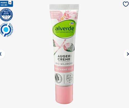 MIZPZL Alverde NATURAL COSMETICS Eye cream wild rose, 15 ml-VivaGrace Women