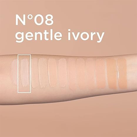 ARTDECO Perfect Teint Foundation - Gentle Ivory N°08 - Lightweight Liquid Formula - Medium to Full Coverage - Without Mask-Like Effect - Conceals Imperfections - Vegan Makeup - Hyaluron - 0.67 Fl Oz-VivaGrace Women