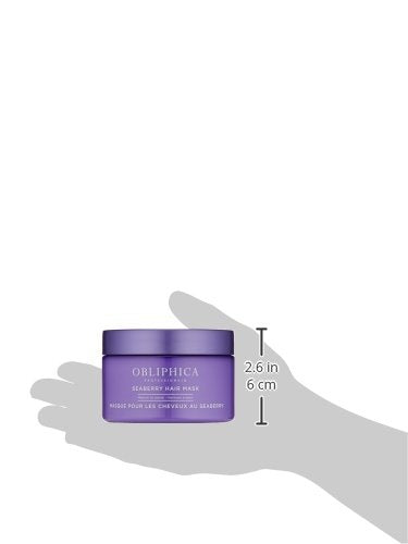 Obliphica Seaberry Hair Mask - Deep Conditioning Hydrating Treatment for Dry and Damaged Hair - Moisturizing Hair Repair and Growth Mask for Medium, Coarse, and Color-Treated Hair - 8.5 Ounces-VivaGrace Women