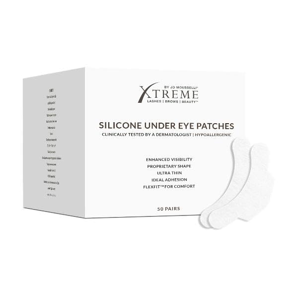 Xtreme Lashes Hypoallergenic Silicone Matte Under Eye Gel Patches | 50 Pairs-VivaGrace Women