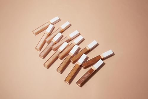 FLOWER BEAUTY By Drew Barrymore Light Illusion Full Coverage Concealer - Diffuse Dark Under Eye Circles + Blurs Blemishes - Weightless Formula + Crease Proof Makeup (Vanilla)-VivaGrace Women
