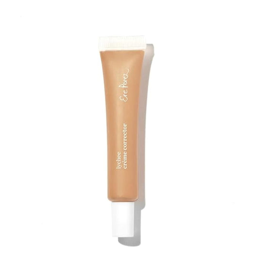 Ere Perez - Natural Lychee Crème Corrector | Vegan, Cruelty-Free, Clean Beauty (Cinco – Golden Pecan, 0.33 oz | 10 ml)-VivaGrace Women