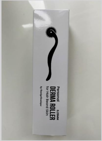 ROSELYNBOUTIQUE Derma Roller for Hair Beard Facial Skin Face 540 Microneedles At-Home Beauty Instrument White Holiday Gift for Men Women-VivaGrace Women