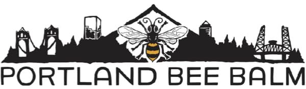 Portland Bee Balm All Natural Handmade Beeswax Based Lip Balm, Oregon Mint 24 Count-VivaGrace Women