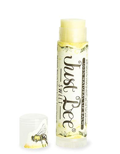 100% Natural Beeswax Lip Balm with Organic Oils (Sweet Honey, 4 pack)-VivaGrace Women