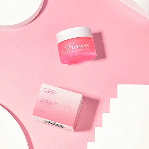 2Pcs Hunmui face primer pore base gel cream，Magical perfecting base face primer under foundation Anti-Aging WrinklesShrink Pore Remove Fine LinesExfoliatingAnti-Oxidation-VivaGrace Women