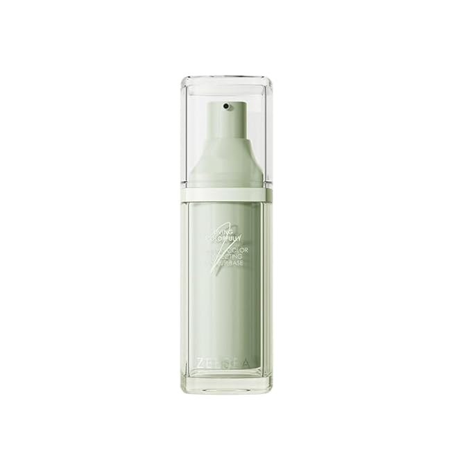 ZEESEA Green Correcting Face Primer for Brighten, Neutralizes Uneven Skin Tone and Facial Redness,Grips Makeup Base for Long-Lasting Wear,Cruelty-Free, 1.06 Oz-VivaGrace Women