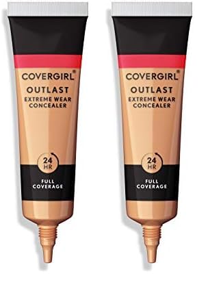 COVERGIRL Outlast Extreme Wear Concealer, Natural Beige 840 (Pack of 2)-VivaGrace Women