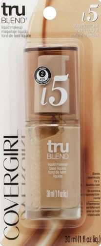 COVERGIRL Trublend Liquid Foundation, Creamy Natural, 1 Oz (Pack of 2)-VivaGrace Women