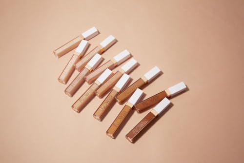 FLOWER BEAUTY By Drew Barrymore Light Illusion Full Coverage Concealer - Diffuse Dark Under Eye Circles + Blurs Blemishes - Weightless Formula + Crease Proof Makeup (Vanilla)-VivaGrace Women