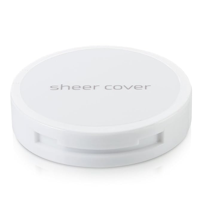 Sheer Cover Studio – Conceal and Brighten Highlight Trio – Two-Toned Concealers – Shimmering Highlighter – Medium/Tan Shade – With FREE Concealer Brush – 3 Grams-VivaGrace Women