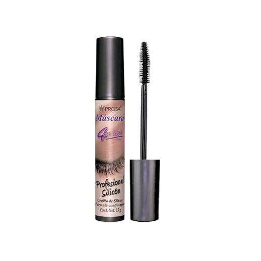 Prosa 4 en 1 Profesional Silicon Mascara Cepillo de Silicon Formula Contra Agua