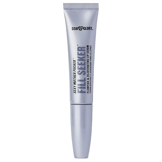 Soap & Glory Sexy Mother Pucker Fill Seeker Lip Plumper Gloss - Plumping Lip Gloss for Smooth & Moisturized Lips - Rejuvenating Lip Serum with Long-Lasting Hydration (0.5 fl oz)-VivaGrace Women