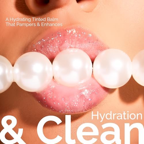 Tinted Lip Balm Elixir for OIder Women, Hydrating Vegan Lip Care with Sheer Color & Moisturizing Glow – Non-Sticky Nourishing, Lip Plumping Treatment for Soft, Smooth Lips (Strawberry 10ml)-VivaGrace Women