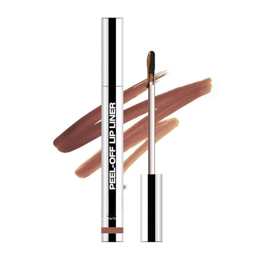 Longwear Peel-off Lip Stain Marker Peel Off with Vitamin E - Smudge-Resistant Lip Liner & Base for All Skin Types (02#)-VivaGrace Women