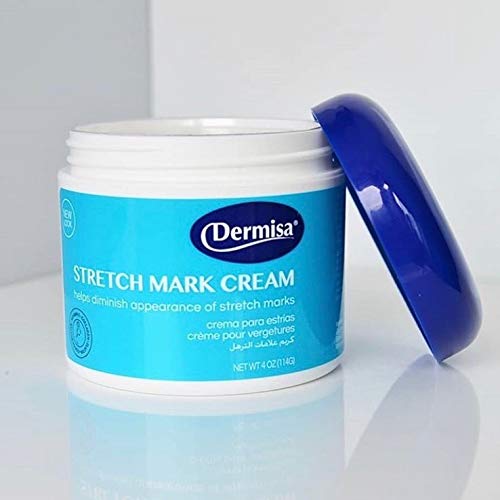 Dermisa Stretch Mark Cream | Contains Cocoa Butter, Vitamin E, Collagen & Elastin | 4 OZ | Pack of 1-VivaGrace Women