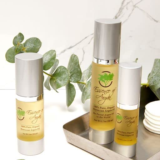 Essence Of Argan 100% Pure Moroccan Organic Argan Oil - Natural EcoCert Oil that Nourishes, Conditions and Moisturizes Your Skin, Hair and Nails-VivaGrace Women