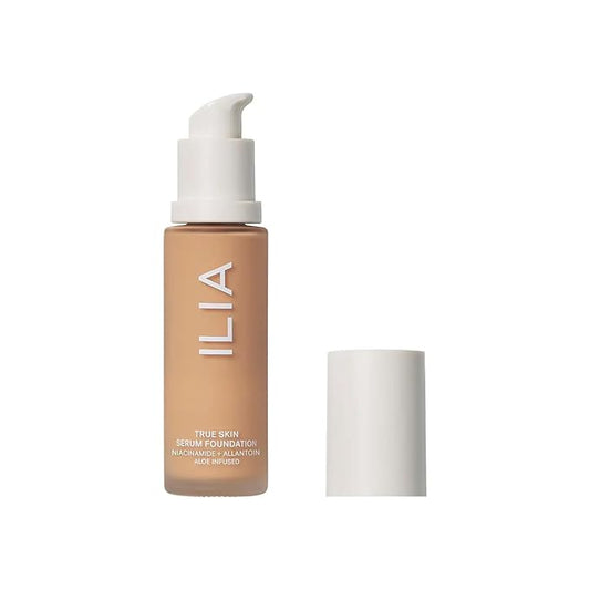 ILIA - True Skin Serum Foundation | Non-comedogenic, Cruelty-Free, Vegan, Weightless Feel, Buildable Coverage, Safe For Sensitive Skin (Aran SF6.5)-VivaGrace Women