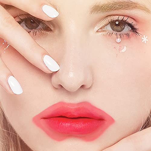 Adofect 30 Pieces Peach Moisturizing Collagen Lip Masks Crystal Lip Care Gel Pads Patches, Mouth & Lips Age Defying Masques - Great for Anti-Chapped, Anti-Wrinkle, Plump Your Lips, Rose Red-VivaGrace Women