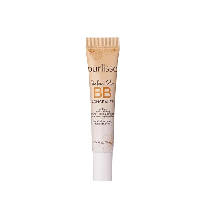 purlisse BB Concealer - BB Cream for All Skin Types - Oil-Free Moisturizing, Smooths Blemishes - .34 Ounce (Medium)-VivaGrace Women