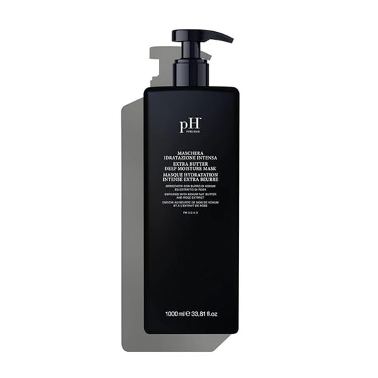 pH PURE HAIR Extra Butter Deep Moisture Hair Mask & Treatment for Dry, Damaged Strands - Hydrating Deep Conditioning Hair Mask with Vitamin E & Rose Extract - 33.8 oz-VivaGrace Women