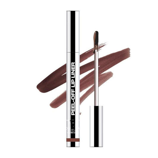 Longwear Peel-off Lip Stain Marker Peel Off with Vitamin E - Smudge-Resistant Lip Liner & Base for All Skin Types (05#)-VivaGrace Women