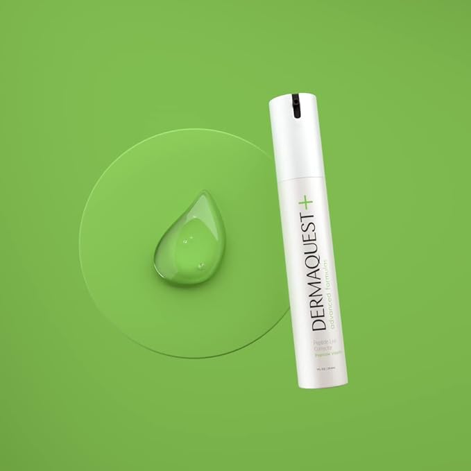 DermaQuest+ NEW Peptide Line Corrector Face Serum (1oz)-VivaGrace Women