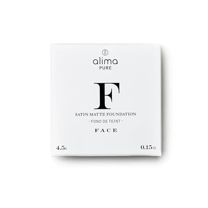 Alima Pure Matte Foundation Loose Mineral Powder Foundation Makeup, Loose Powder Makeup Oil Free Talc Free Powder, Natural Makeup Mineral Foundation Full Coverage Natural Foundation Powder .15 oz/4.5-VivaGrace Women