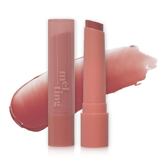 ETUDE Ginger Sugar Melting Balm Stick 02 Soft Mauve | Tinted Moisturizing Lip balm | Natural Ingredients Hydrate Ginger, Sugar, Shea Butter Moisturizing Relaxing Effect | K-Beauty-VivaGrace Women