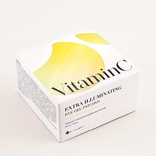 KSECRET Extra Illuminating Eye Gel Patches, 102g/3.45oz. 60pcs (15 full pairs) with VITAMIN C | Korean Skincare | Under Eye Masks for Pigmentation Revoval, Anti-Wrinkles, and Dark Circles…-VivaGrace Women