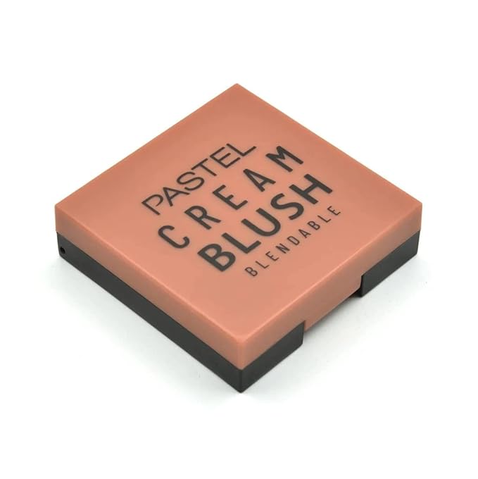 Pastel Cream Blush 44 |Light Peach | Fresh | Healthy & Natural Look | Ligh Weighted Formula | Sebum Control Richly Pigmented | Easily Blendable | Long Lasting | Semi Matte | 0.18 oz.-VivaGrace Women