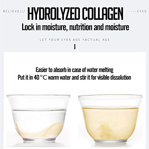 Under Eye Collagen Patch, 24K Gold Anti-Aging Mask, Pads for Puffy Eyes & Bags, Dark Circles and Wrinkles, with Hyaluronic Acid, Hydrogel, Deep Moisturizing Improves elasticity, 30 Pairs-VivaGrace Women