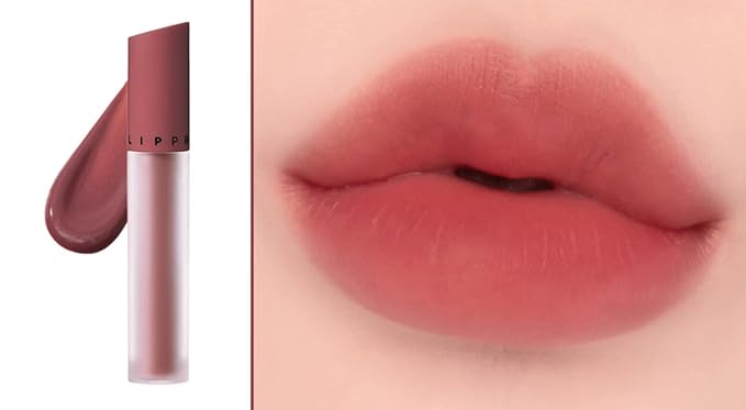 JUNG SAEM MOOL LIP-PRESSION See-Through Tint 0.14 Fl Oz, Soft Blurred Velvet Tint with Lightweight Long lasting Hydration, Seamless Fit Texture, Mood Tone Color, Korean Lip Makeup (SHA ROSY)-VivaGrace Women