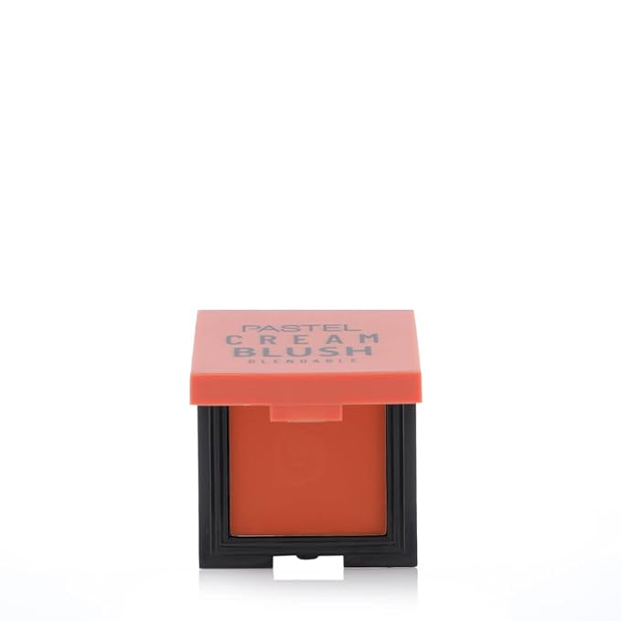 Pastel Cream Blush 44 |Light Peach | Fresh | Healthy & Natural Look | Ligh Weighted Formula | Sebum Control Richly Pigmented | Easily Blendable | Long Lasting | Semi Matte | 0.18 oz.-VivaGrace Women