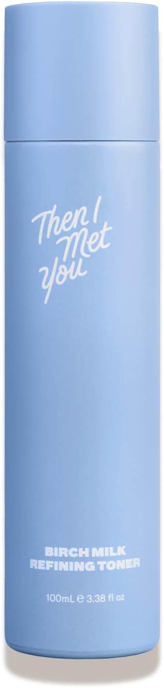 Then I Met You Birch Milk Refining Toner, Exfoliating & Hydrating Face Toner with Birch Juice, AHAs & PHAs, Vegan & Clean Skincare, 3.38 oz-VivaGrace Women