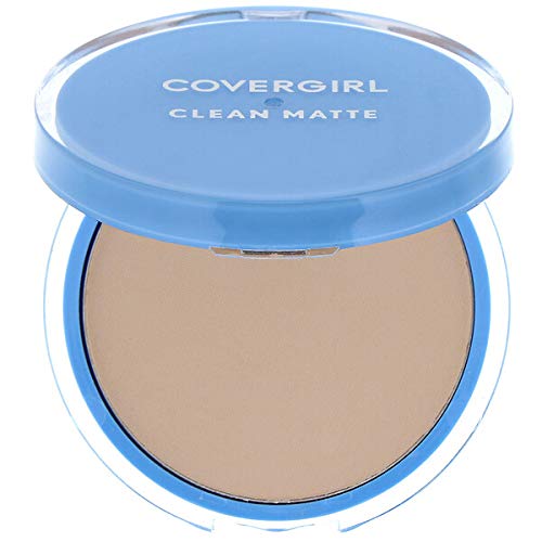 COVERGIRL Clean Matte Pressed Powder Classic Ivory 10 g (Packaging may vary)-VivaGrace Women